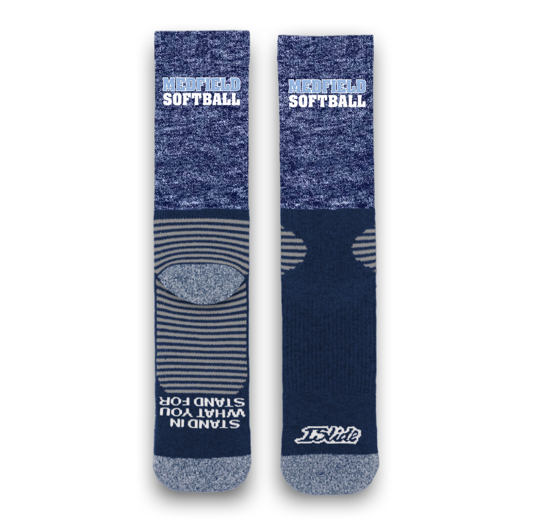 Medfield Softball Athletic Sock