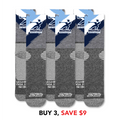 Medfield Boys Lacrosse Athletic Sock Paint Stripes Three Pack