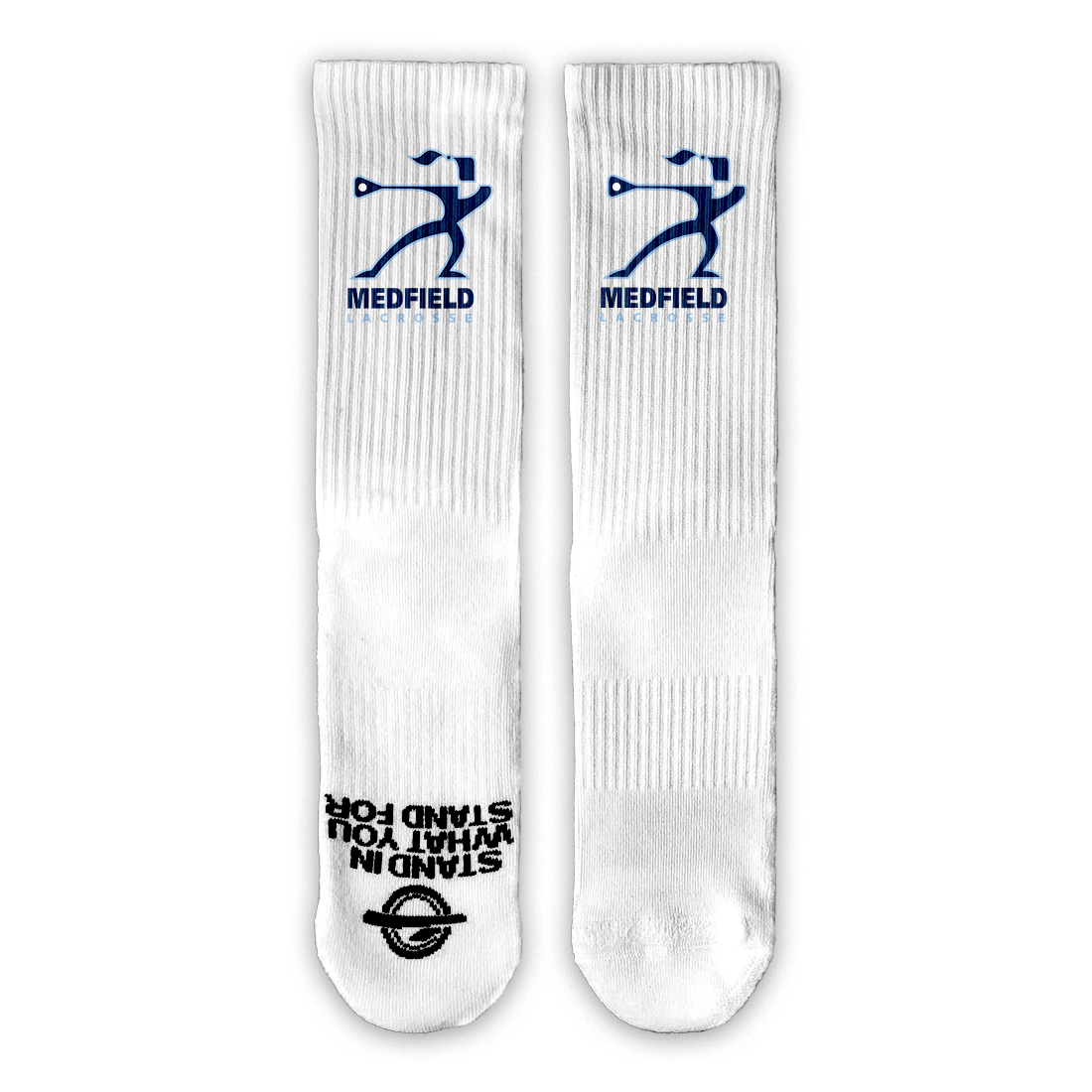 Medfield Girls Lacrosse Lifestyle Sock